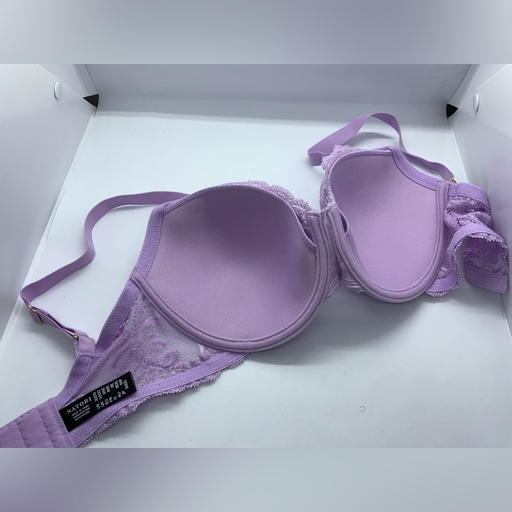 NATORI Feathers Plunge T-Shirt Basics Bra - Picture 11 of 14
